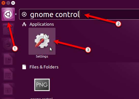 Προσθήκη του ελέγχου Gnome στο Ubuntu