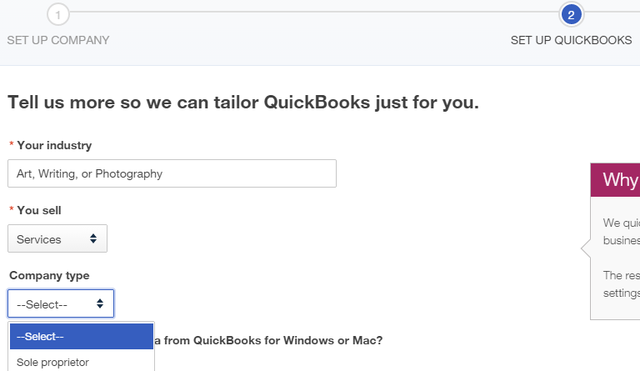 1 QuickBooks Online - προσαρμοσμένες ερωτήσεις