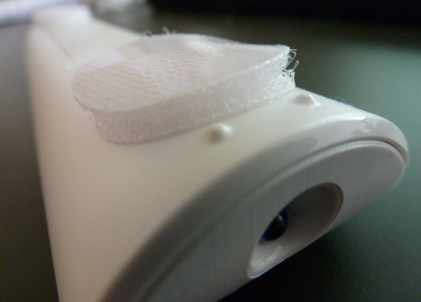 Velcro mount