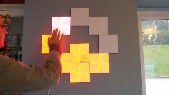 Nanoleaf Canvas: Coolest. Φώτα. Πάντα. νανοφυλλικό καμβάς αγγίζει 670x377