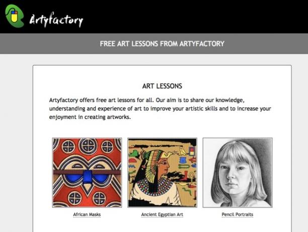 Ηλεκτρονικά Μαθήματα Σχεδίασης - ArtyFactory