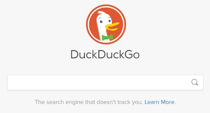 εναλλακτικές λύσεις google - DuckDuckGo