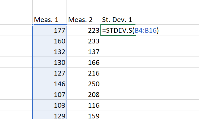 πώς να υπολογίσετε βασικές στατιστικές στο excel