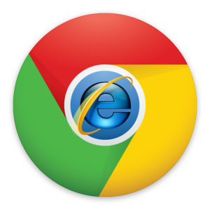 χρησιμοποιήστε το internet explorer στο google chrome