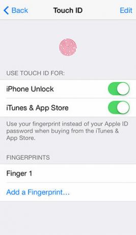 Ανοίξτε την ταυτοποίηση των αναγνωριστικών: Αντιμετώπιση προβλημάτων Οι επιλογές επαφής του σαρωτή δακτυλικών αποτυπωμάτων iPhone 5S