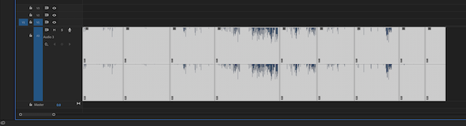 Επιλεγμένα κλιπ Premiere Pro