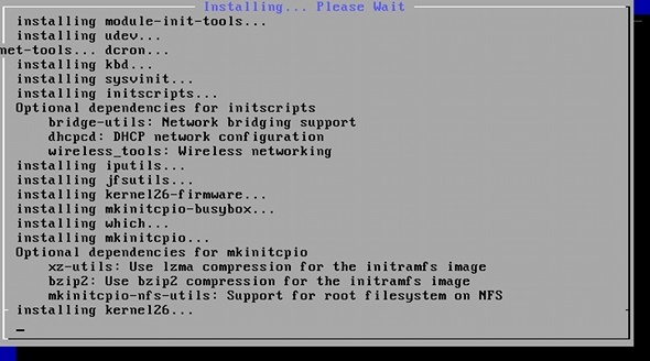 αρχική ρύθμιση linux