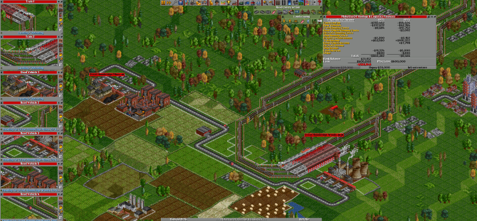 Top 10 δωρεάν online παιχνίδια Tycoon που πρέπει να δοκιμάσετε την έκδοση του προγράμματος περιήγησης OpenTTD