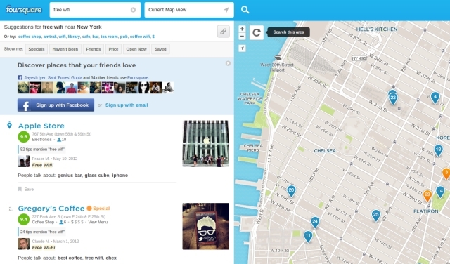 Βρείτε-Wifi-Hotspots-μέσω-Foursquare
