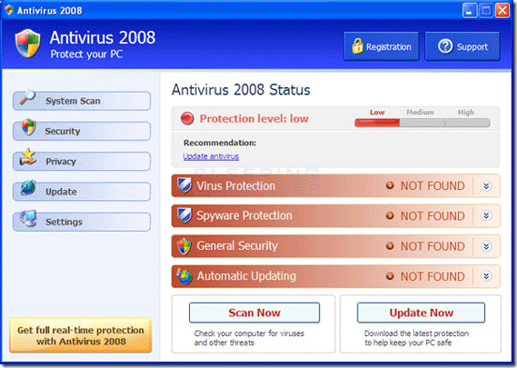 αφαιρέστε ψεύτικο antivirus