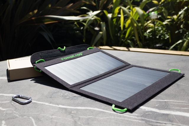 Poweradd 14W Portable Solar Charger Review and Giveaway poweradd 14w solar charger review 1