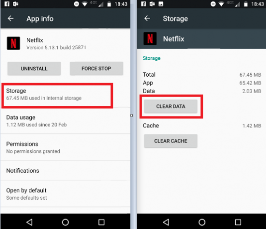 netflix δεν εργάζεται για το σφάλμα fix του Android 