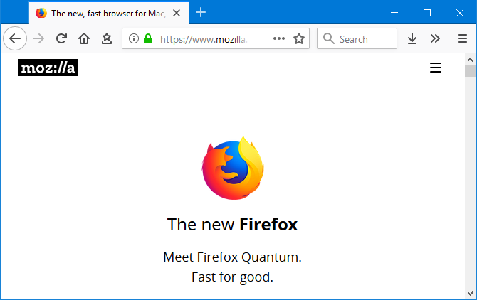 Firefox screenshot