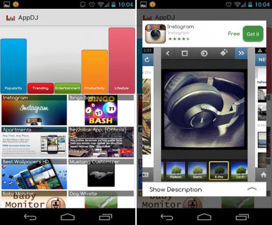 ανακαλύψτε εφαρμογές Android