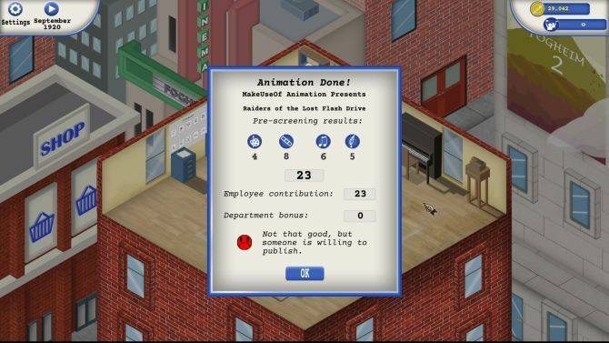Κορυφαία 10 δωρεάν online παιχνίδια Tycoon που πρέπει να δοκιμάσετε το Animation Studio Tycoon Film Review