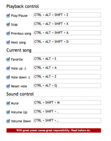 grooveshark συμβουλές και κόλπα