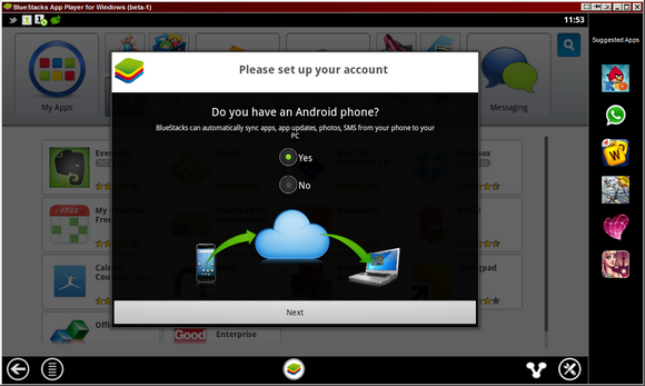 Το BlueStacks σας επιτρέπει να απολαύσετε το Android από τον υπολογιστή bs1