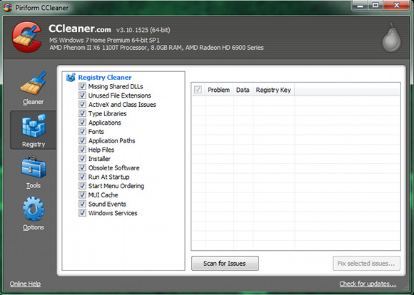 λογισμικό ccleaner