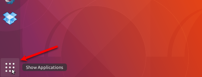 Εμφάνιση εφαρμογών στο Ubuntu 17.10