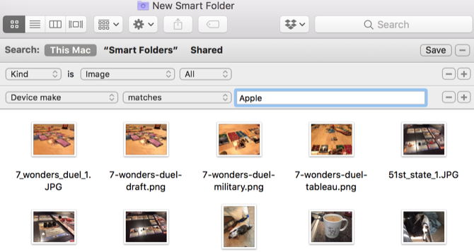 Mac Smart Folder iPhone Φωτογραφίες