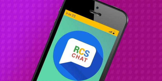 Εικονογράφηση Google Android RCS Messaging