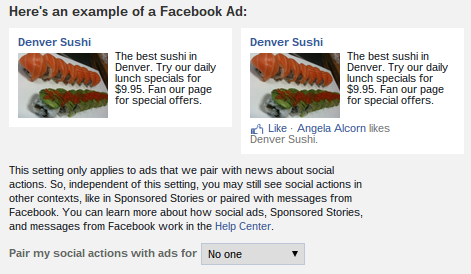 Ρυθμίσεις Facebook-Social-Advert-Ρυθμίσεις