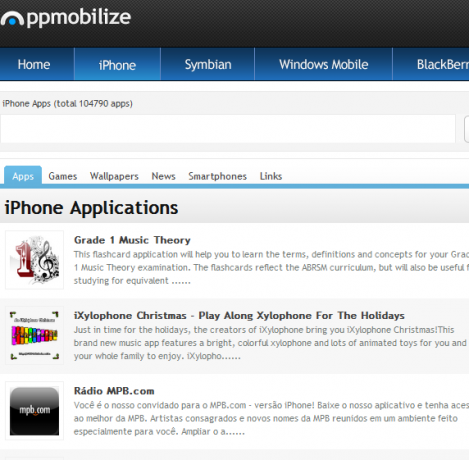 AppMobilize: Ένας διαδικτυακός κατάλογος εφαρμογών κινητού τηλεφώνου appmobilize1