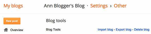 blogger στο wordpress