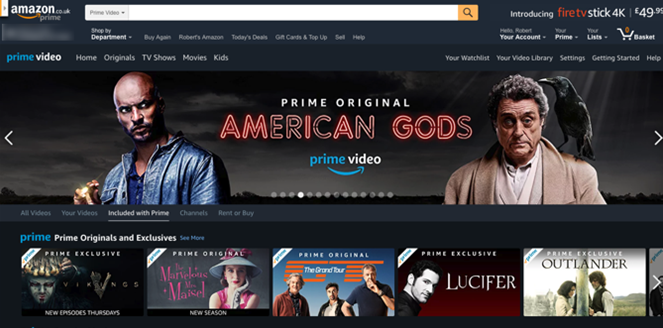 Amazon Prime βίντεο