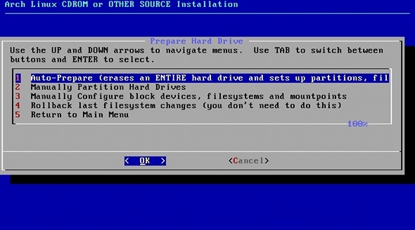 αρχιτεκτονική install linux