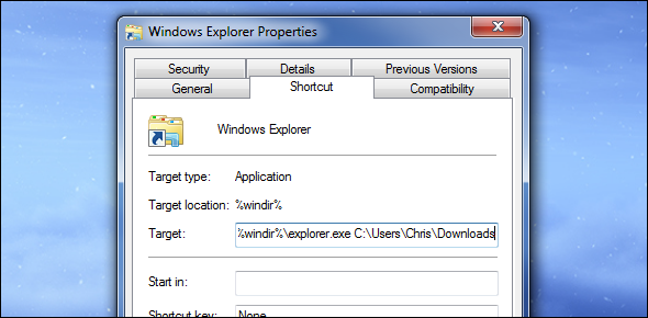 αλλαγή-windows-explorer-προεπιλεγμένο φάκελο