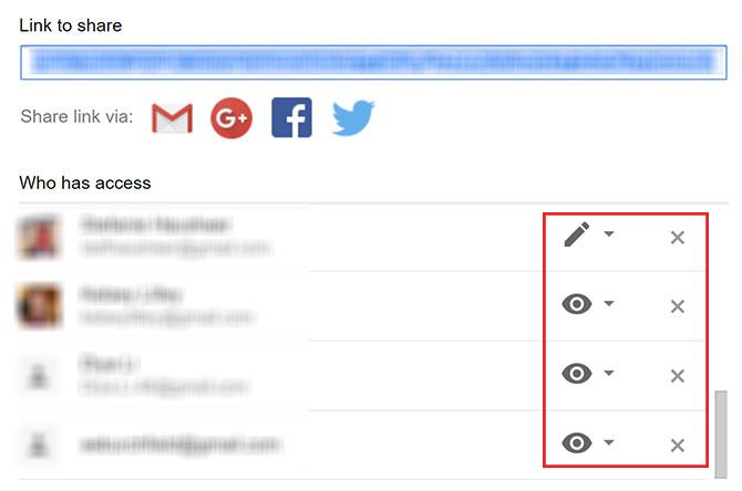 Πώς να δείτε ποιος έχει πρόσβαση στα αρχεία του Google Drive σας Επεξεργασία κοινής χρήσης
