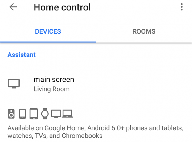 Βοηθός Google Smart Home Connect