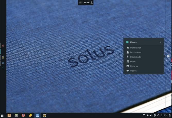 solus πάνελ linux