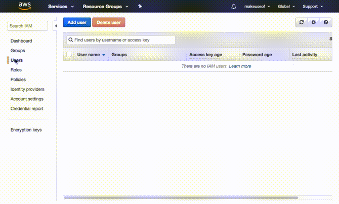 εφεδρική συσκευή amazon s3 linux