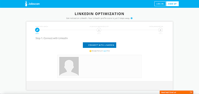 Βελτιστοποίηση LinkedIn Jobscan Premium λογαριασμού