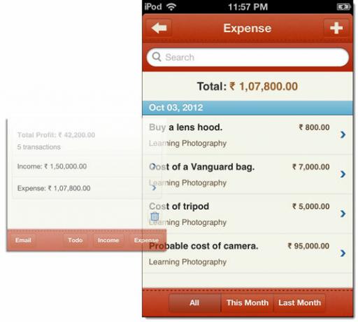 διαχείριση έργου ios