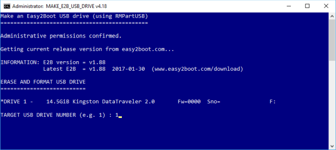 Πώς να δημιουργήσετε ένα Bootable Multiboot USB για Windows και Linux Easy2Boot USB Creator