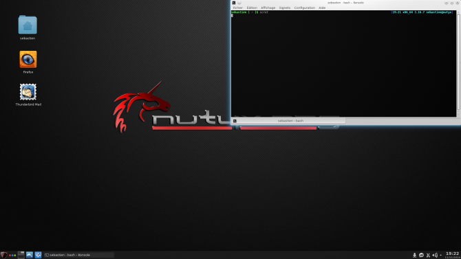 NuTyX Desktop Περιβάλλον