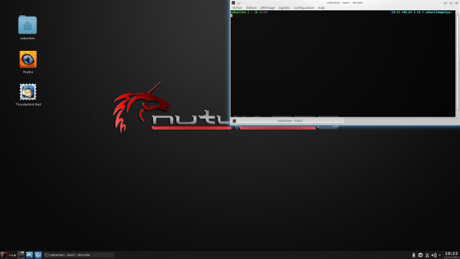 Nutyx με GUI