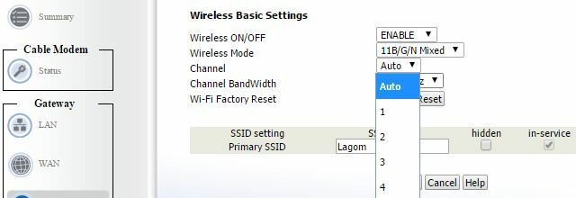 WiFi Channel