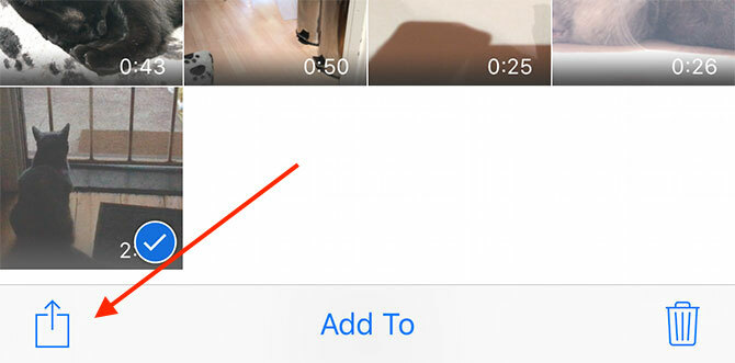 5+ απλοί τρόποι Upload & Share βίντεο από το κουμπί κοινής χρήσης iPhone