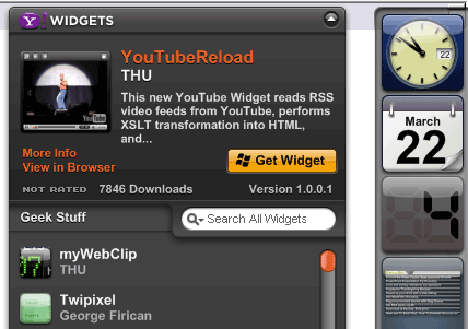 12 υπέροχοι τρόποι Spicing Up της επιφάνειας εργασίας των Windows σας Yahoo widgets