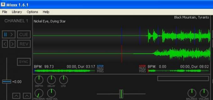 Rock On με δωρεάν Mixxx Music Mixing Software twotracks2