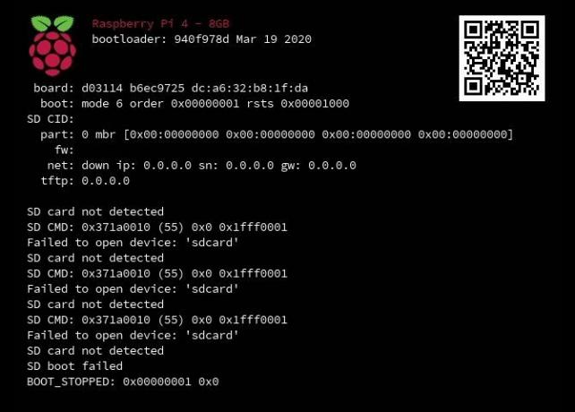 Σφάλμα Raspberry Pi 4 8GB Lakka