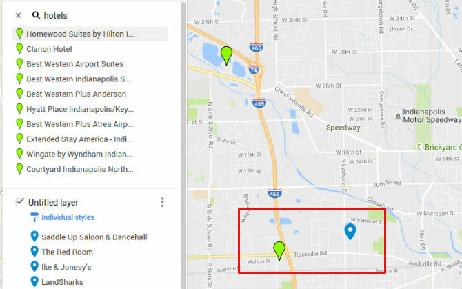 Περισσότερα Google Maps Layer Hotels