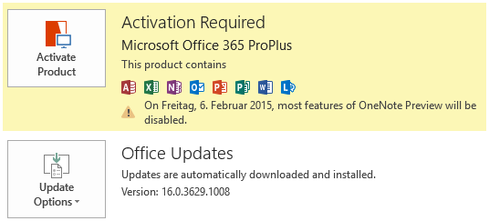 Office 365 ProPlus