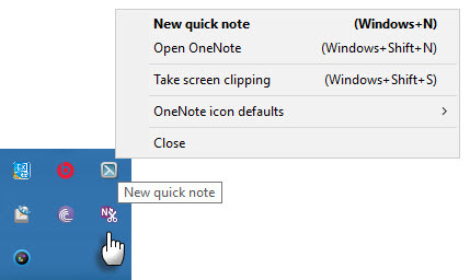 Γρήγορες σημειώσεις στο OneNote