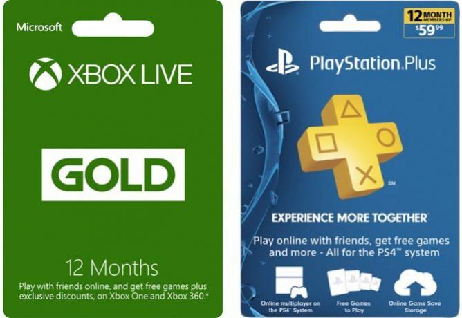 xbox live gold playstation συν