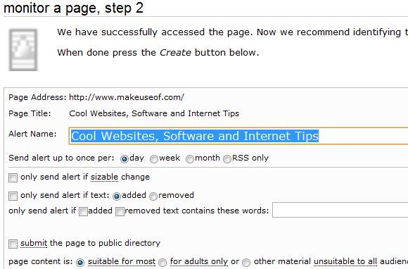 ChangeDetection: Λήψη Ενημέρωσης Ιστοσελίδας Ειδοποιήσεις Email